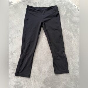 lululemon athletica Black Cropped Pants